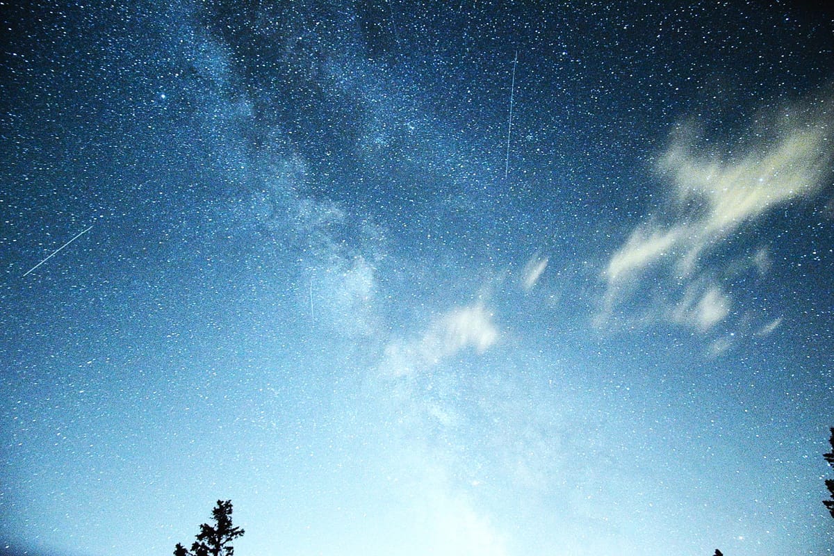 Milky Way and Meteors