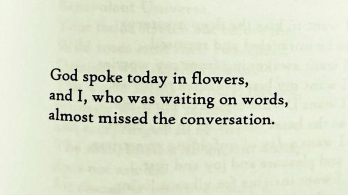 WORDS need to be more meaningful than SILENCE