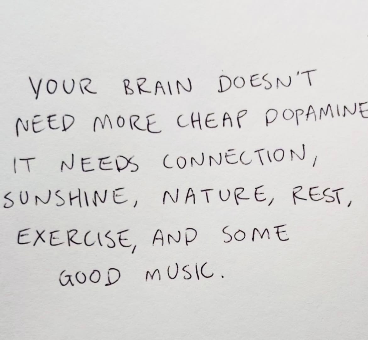 The More Easily we get our Kicks the Miserable we Become