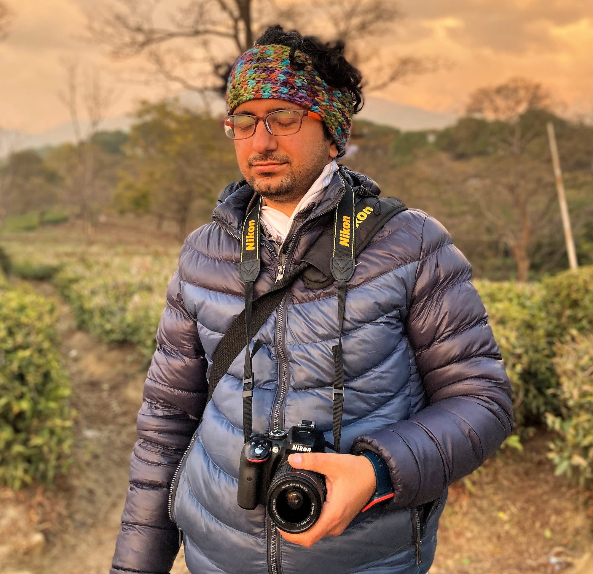 Picture of Ansh taken in Dharamshala